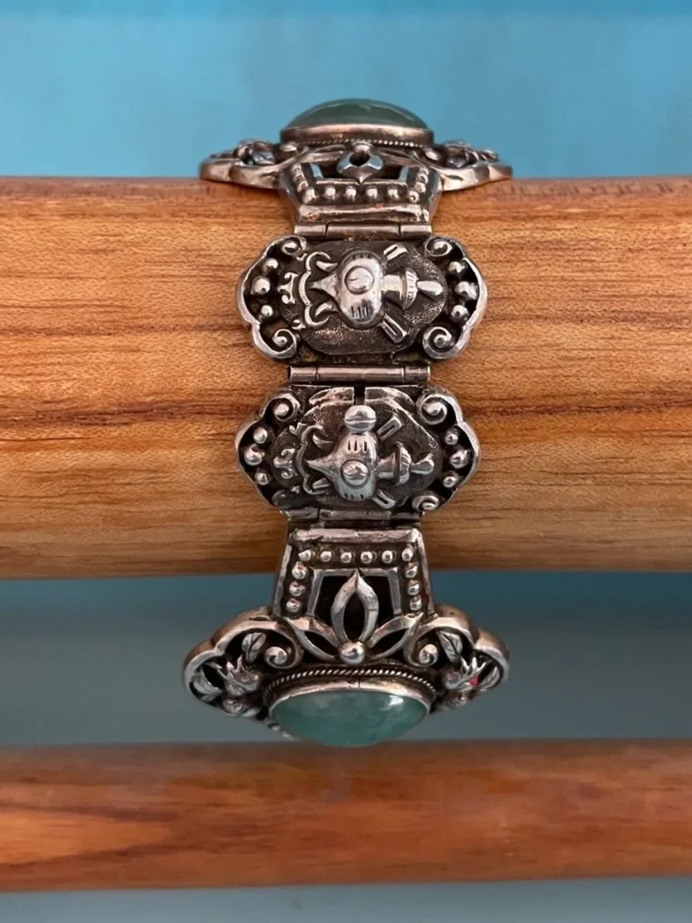 Vintage Sterling Silver Edwardian Bracelet 7